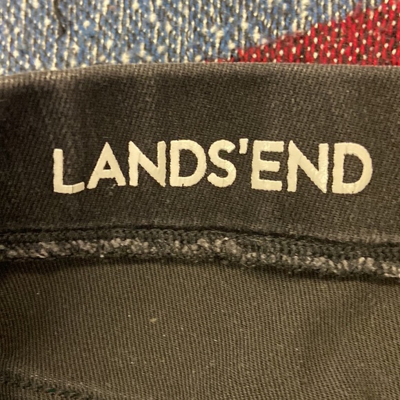 Land’s End Mid Rise Pull On Skinny Jeans Black Casual Minimalist Women’s 6 - Picture 6 of 12